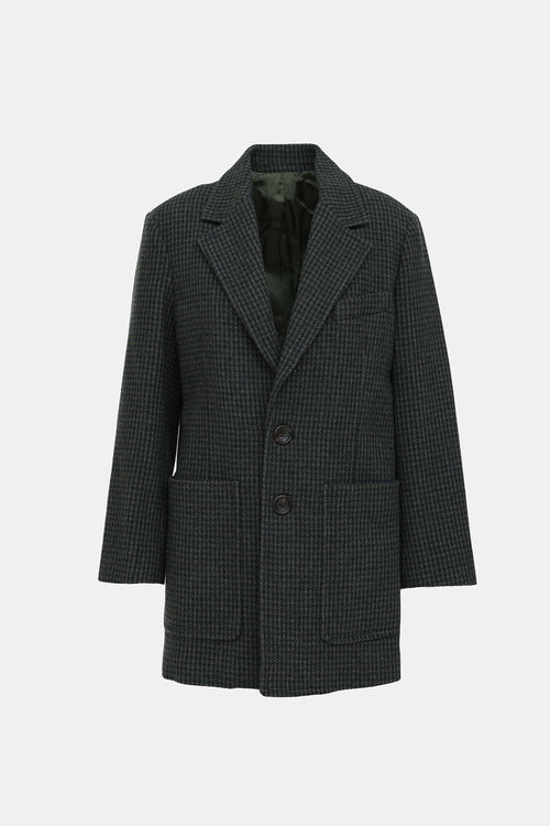Joseph Marko Houndstooth Coat