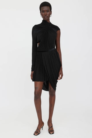 Alexander Wang Asymmetrical Gathered Dress