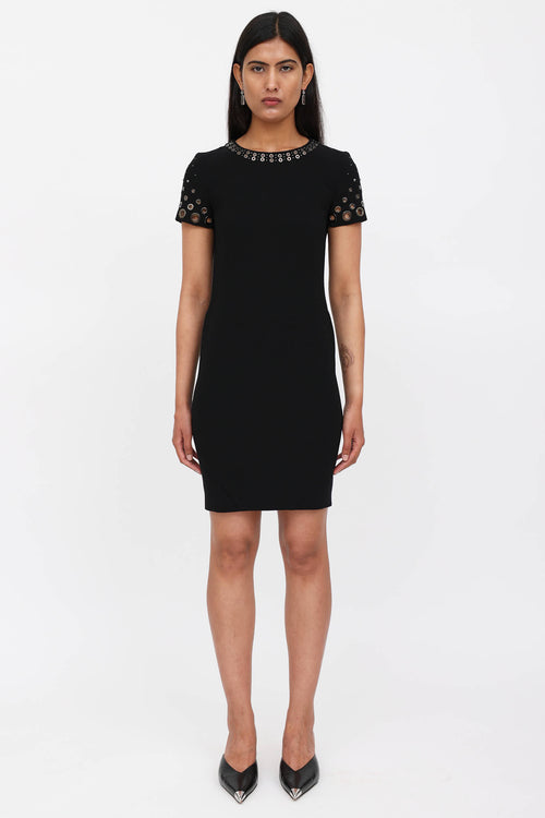 Emilio Pucci Wool Grommet Dress