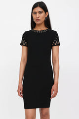 Emilio Pucci Wool Grommet Dress