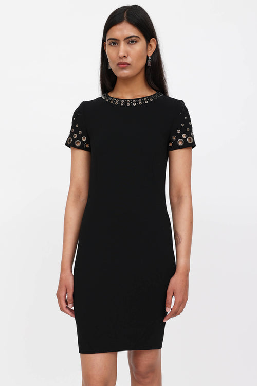 Emilio Pucci Wool Grommet Dress