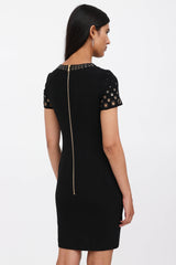 Emilio Pucci Wool Grommet Dress
