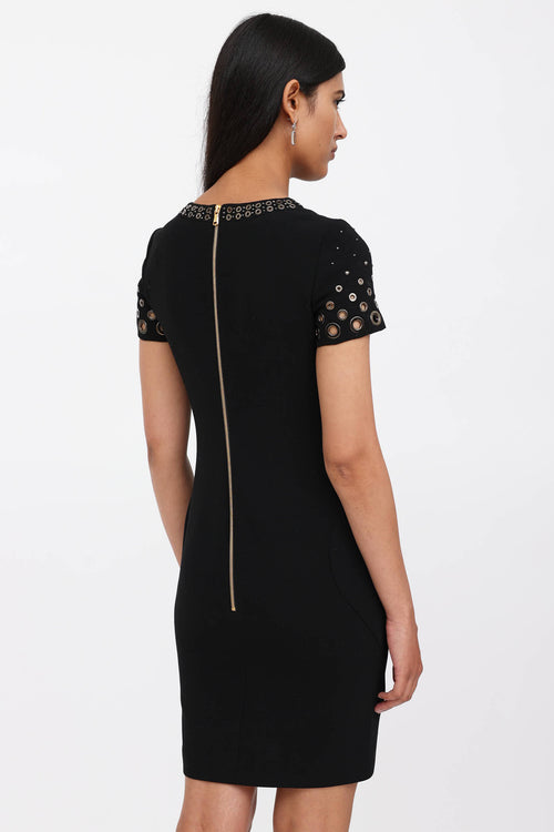 Emilio Pucci Wool Grommet Dress
