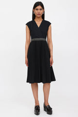 Brunello Cucinelli Monili Pleated Dress