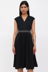 Brunello Cucinelli Monili Pleated Dress