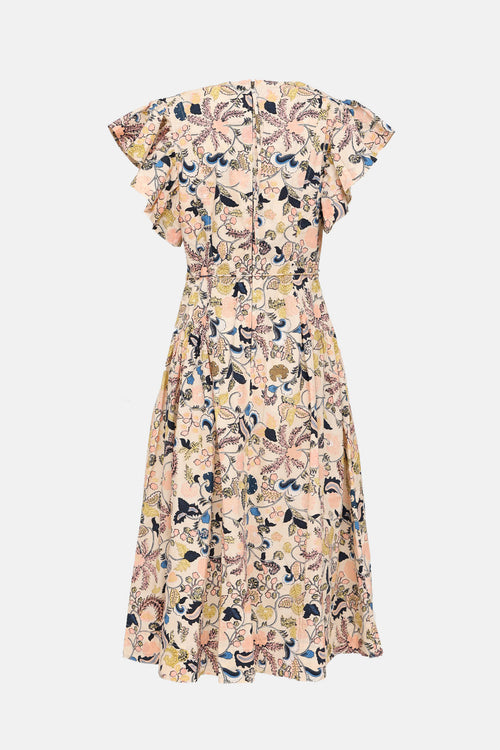 Ulla Johnson Darya Patterned Midi Dress