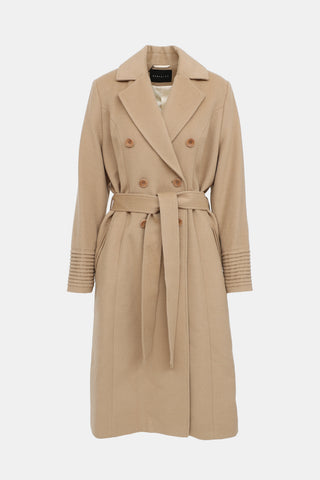 Sentaler Long Double Breasted Coat