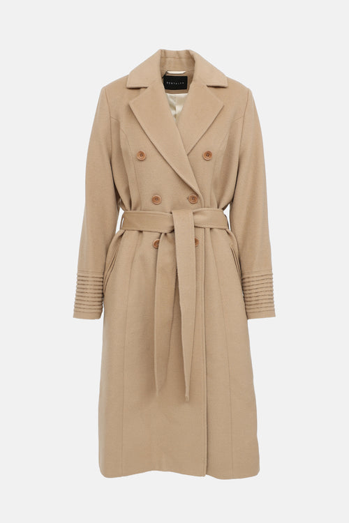 Sentaler Long Double Breasted Coat