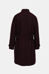 Burberry Wool Asymmertical  Coat