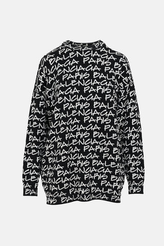 Balenciaga Knit Logo Sweater