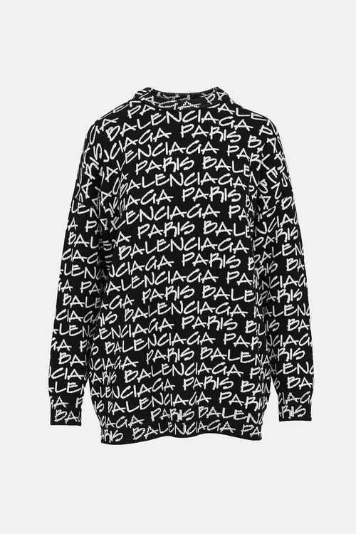 Balenciaga Knit Logo Sweater
