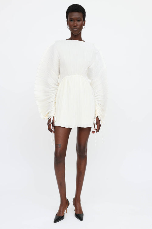 Cult Gaia Pleated Zamariah Dress