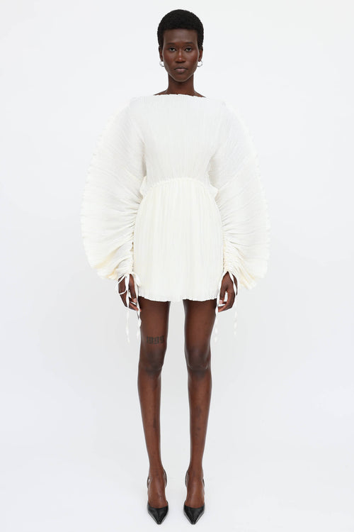 Cult Gaia Pleated Zamariah Dress