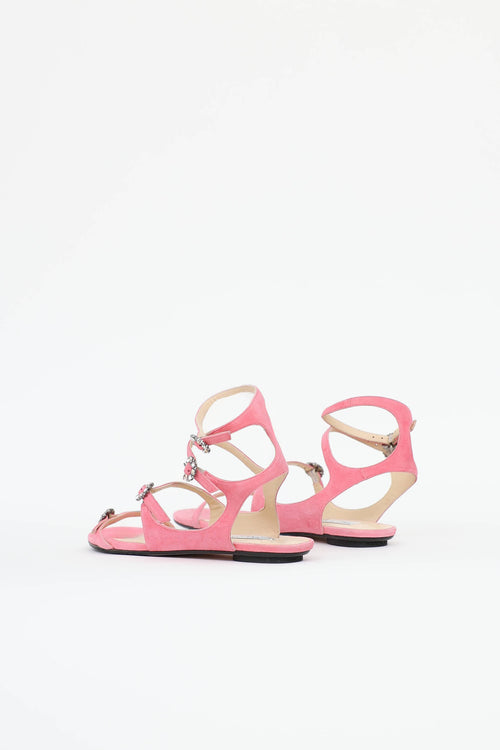 Jimmy Choo Naia Gladiator Sandals