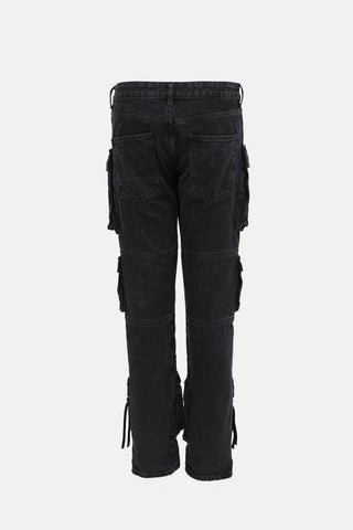 The Attico Fern Cargo Jeans