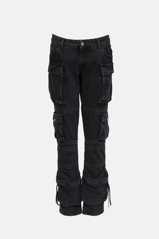 The Attico Fern Cargo Jeans