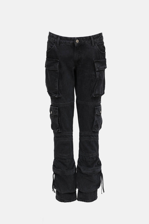 The Attico Fern Cargo Jeans