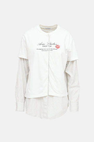 Acne Studios Eliah Double Layered Shirt