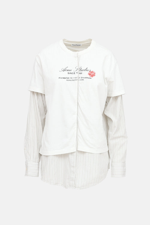 Acne Studios Eliah Double Layered Shirt