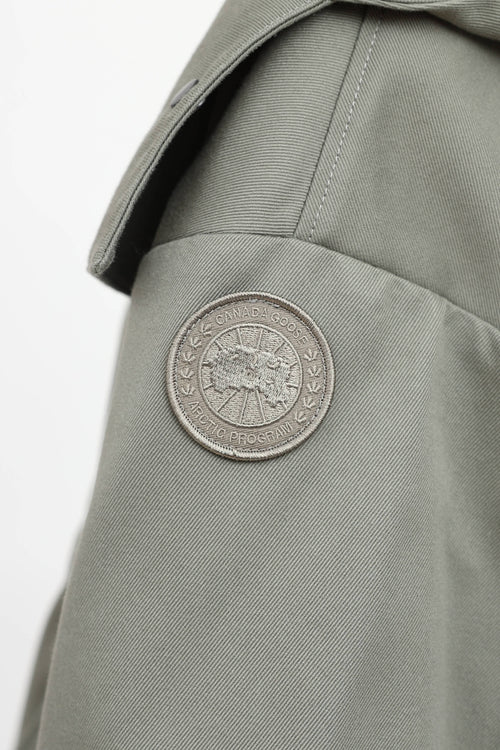 Canada Goose Cotton Olivine Jacket