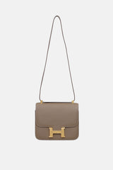 Hermès 2019 Etoupe Epsom Constance 24 Bag