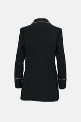 Gucci Silk Trim Blazer