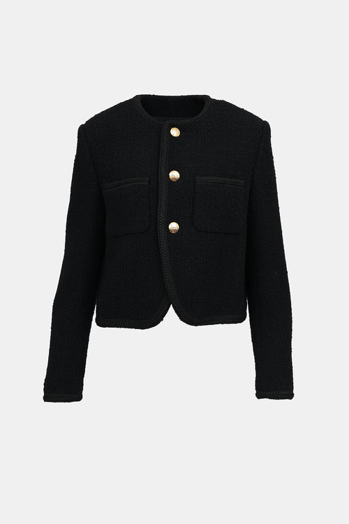 Celine Chausseur Tweed Jacket