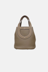 Hermès Etoupe Picotin In The Loop 18 Bag