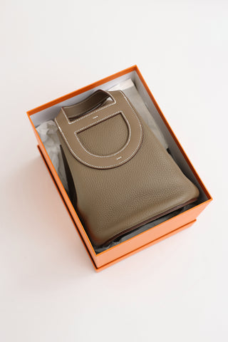 Hermès Etoupe Picotin In The Loop 18 Bag
