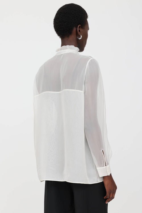 Sheer Longsleeve Top