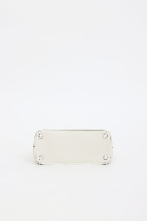 Prada Small Stitched Double Zip Galleria  Bag