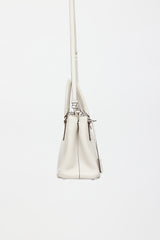 Prada Small Stitched Double Zip Galleria  Bag