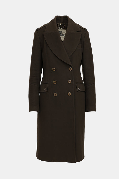Burberry Wool & Cashmere Coat