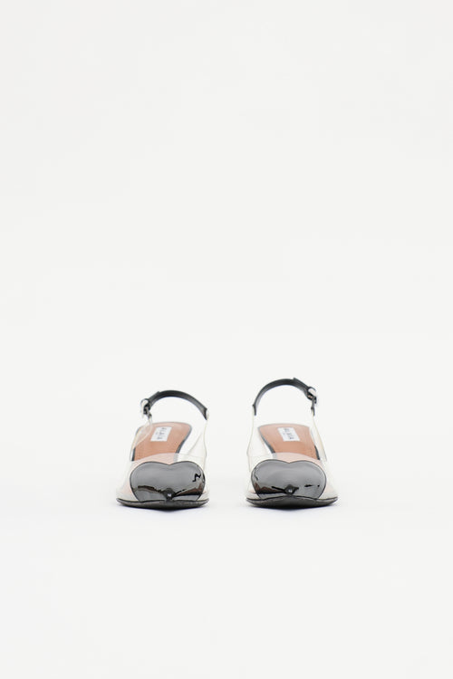 Alaïa Le Coeur Slingback Pump