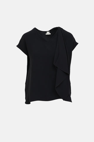 Hermès Silk Scarf Applique Top