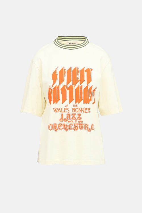 Wales Bonner Volta Jazz T-Shirt