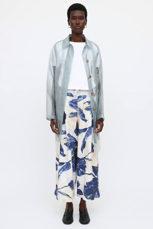 Dries Van Noten Floral Print Sweatpants