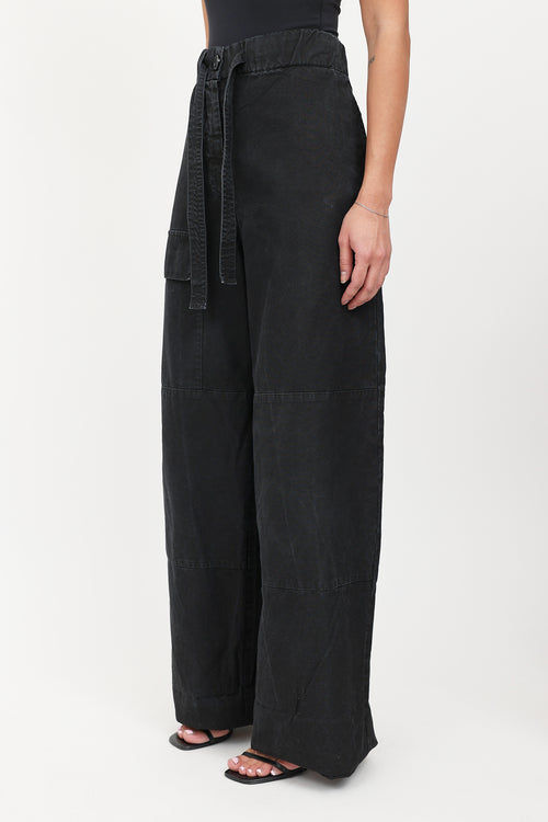 Dries Van Noten Distressed Cargo Pants