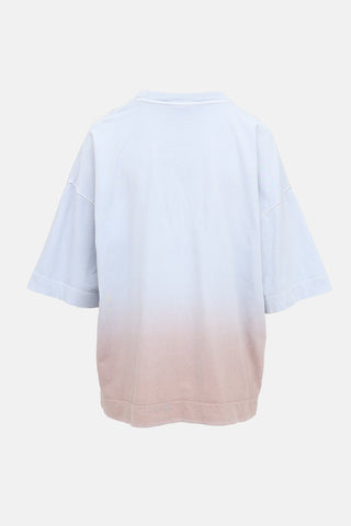 Dries Van Noten Ombre Oversized T-Shirt