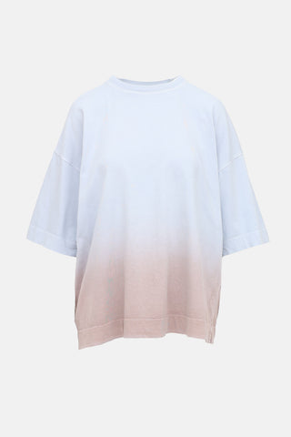 Dries Van Noten Ombre Oversized T-Shirt