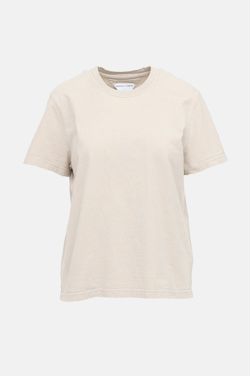 Bottega Veneta Cotton Embroidered T-Shirt