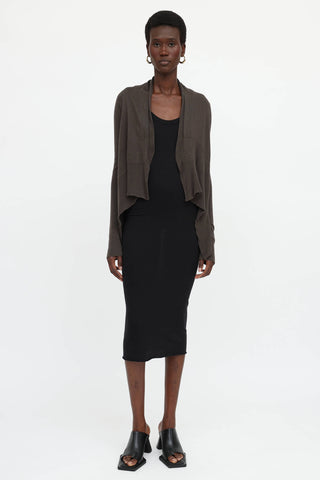 Rick Owens SS 2018 Open Cardigan