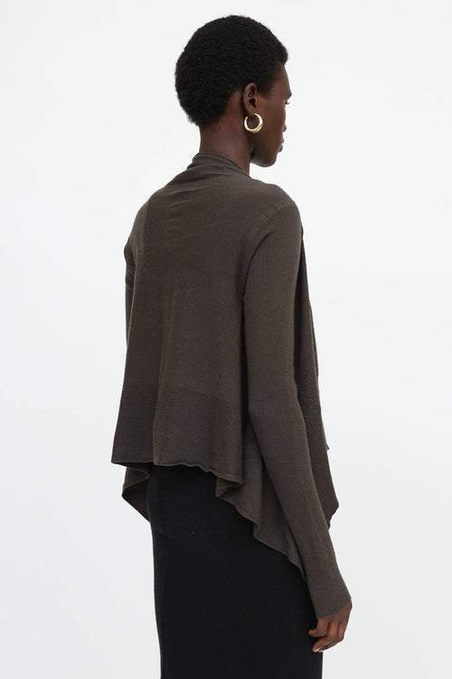 Rick Owens SS 2018 Open Cardigan