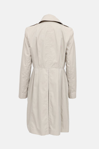 Burberry Duble Breasted Trench Coat