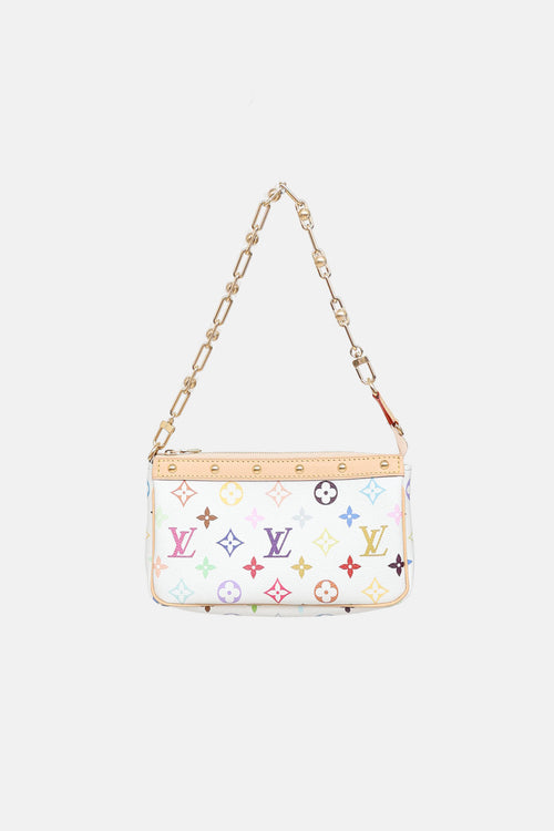 Louis Vuitton Reversible Monogram Double Zip Pochette Bag
