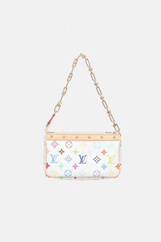 Louis Vuitton Reversible Monogram Double Zip Pochette Bag