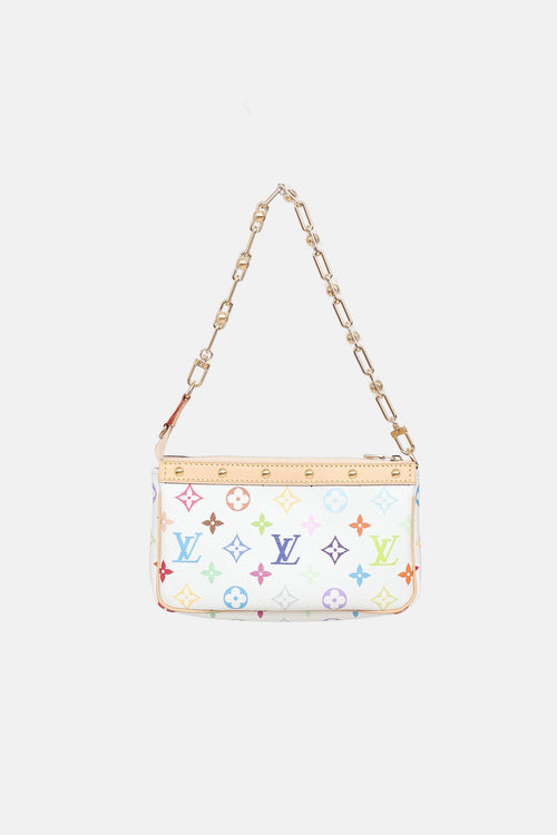 Louis Vuitton Reversible Monogram Double Zip Pochette Bag