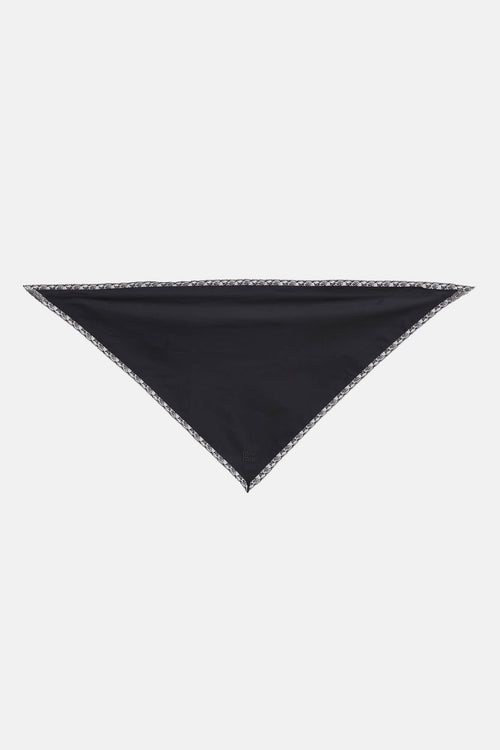 Miu Miu Lace Trim Scarf