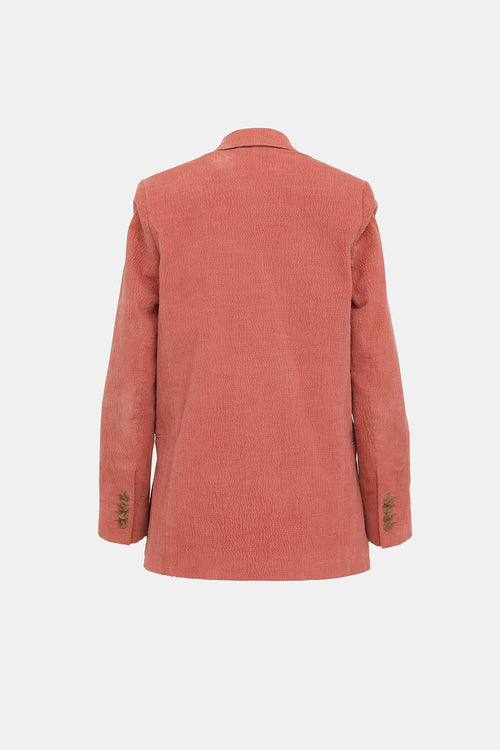 Acne Studios Textured Velvet Blazer