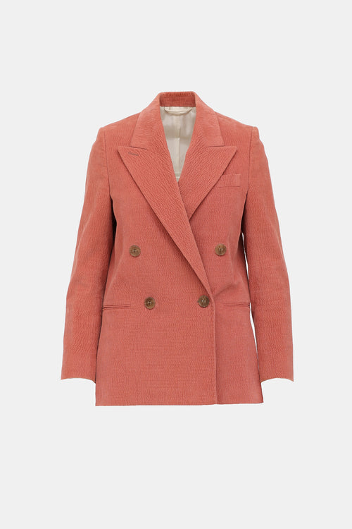 Acne Studios Textured Velvet Blazer